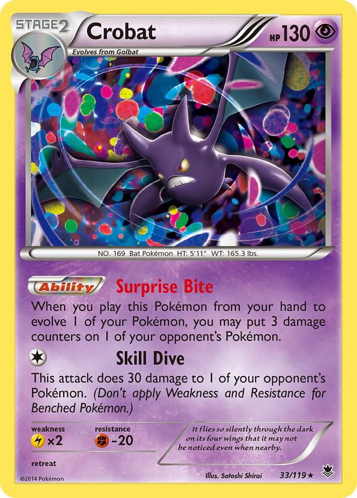 Crobat 33/119 (XY - Phantom Forces)  | Good Games Cannington