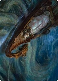 Funeral Longboat Art Card [Kaldheim Art Series] | Good Games Cannington