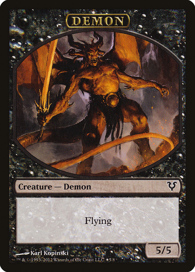 Angel // Demon Double-Sided Token [Open the Helvault] | Good Games Cannington