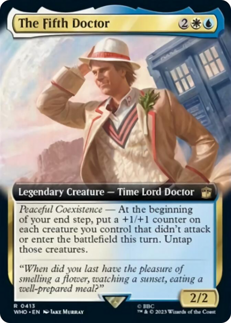The Fifth Doctor (Extended Art) [Doctor Who] | Good Games Cannington