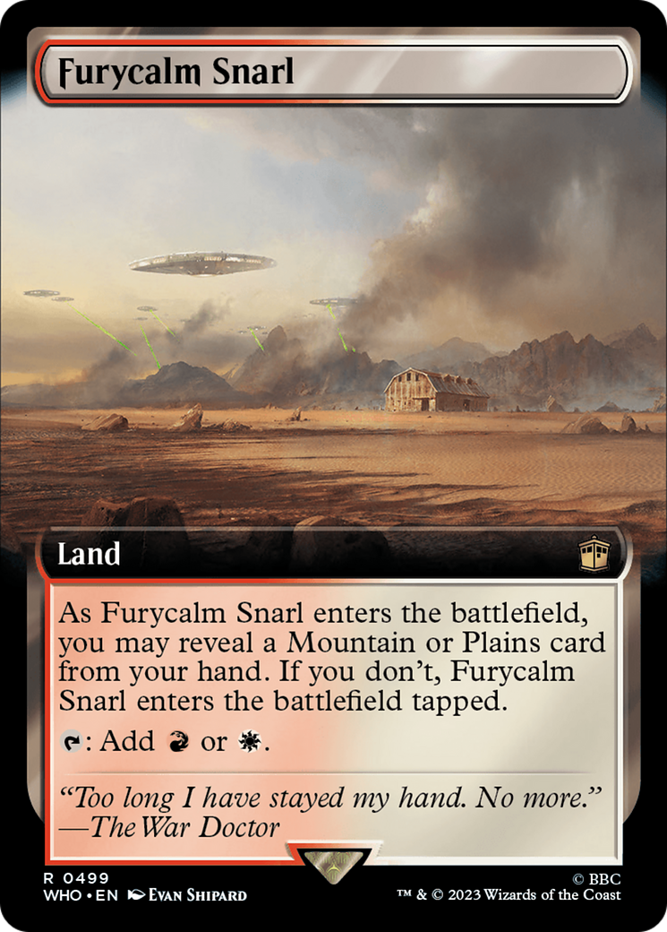 Furycalm Snarl (Extended Art) [Doctor Who] | Good Games Cannington