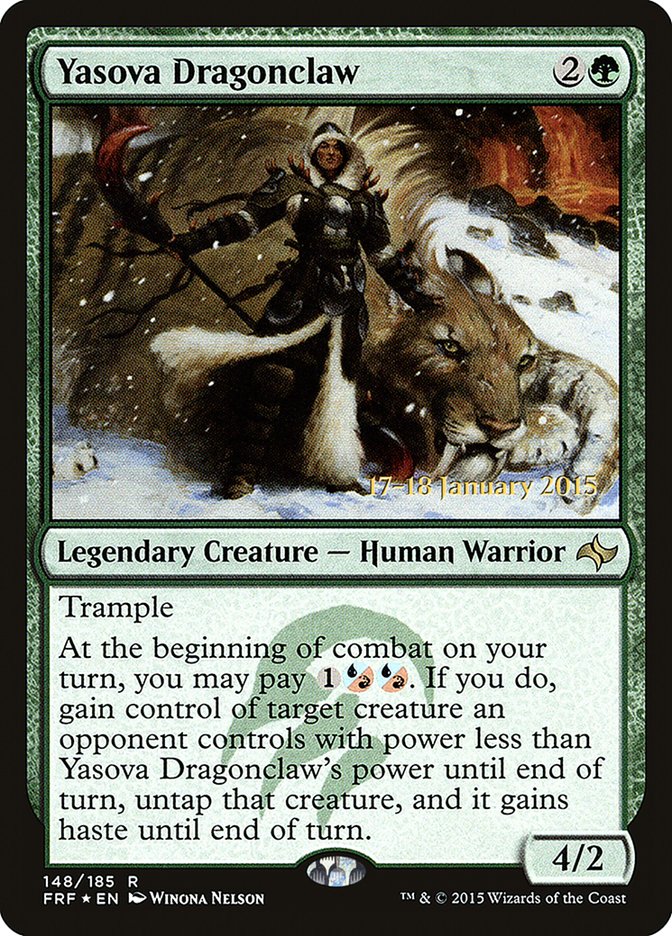 Yasova Dragonclaw [Fate Reforged Prerelease Promos] | Good Games Cannington
