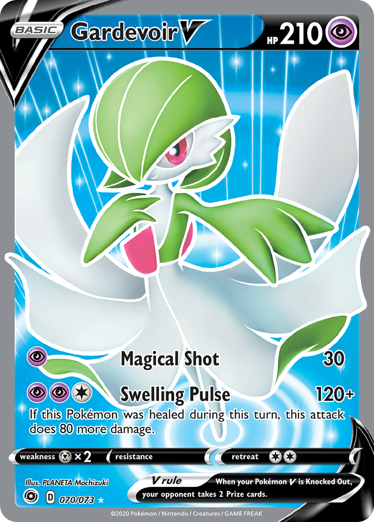 Gardevoir V (070/073) [Sword & Shield: Champion's Path] | Good Games Cannington