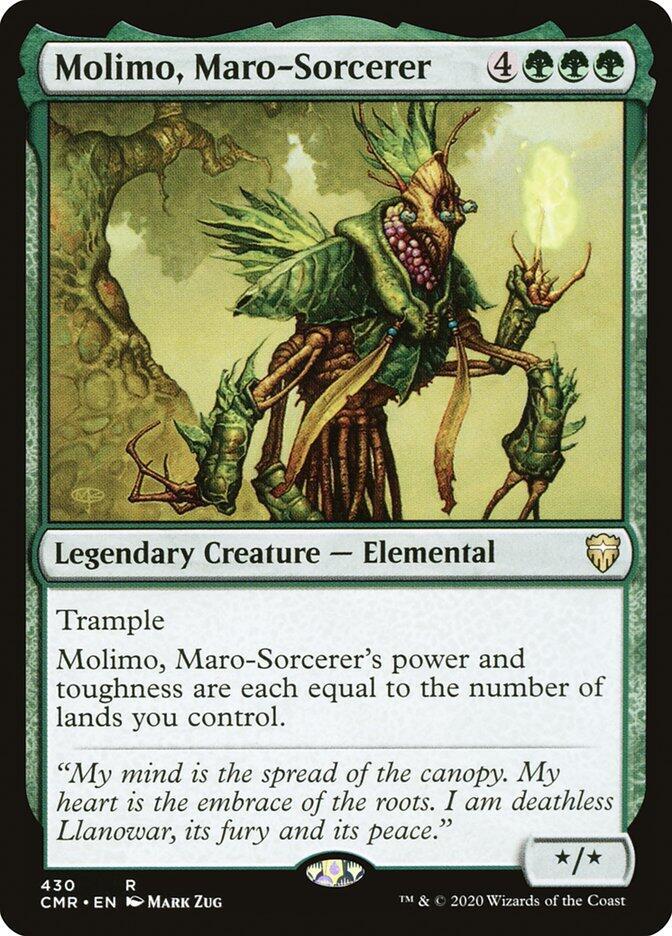Molimo, Maro-Sorcerer 430 (Commander Legends)  | Good Games Cannington