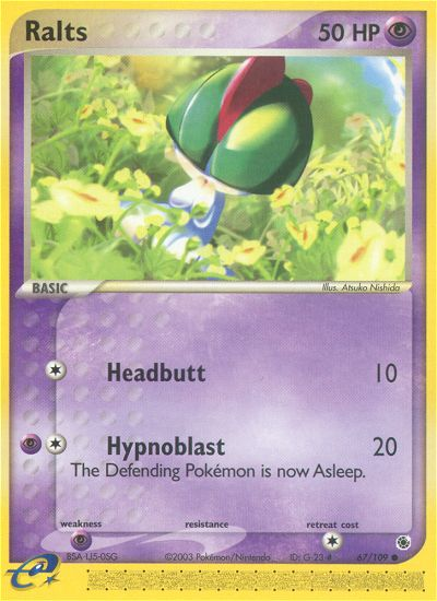 Ralts (67/109) [EX: Ruby & Sapphire] | Good Games Cannington