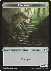 City's Blessing // Construct (0075) Double-Sided Token [Commander Masters Tokens] | Good Games Cannington