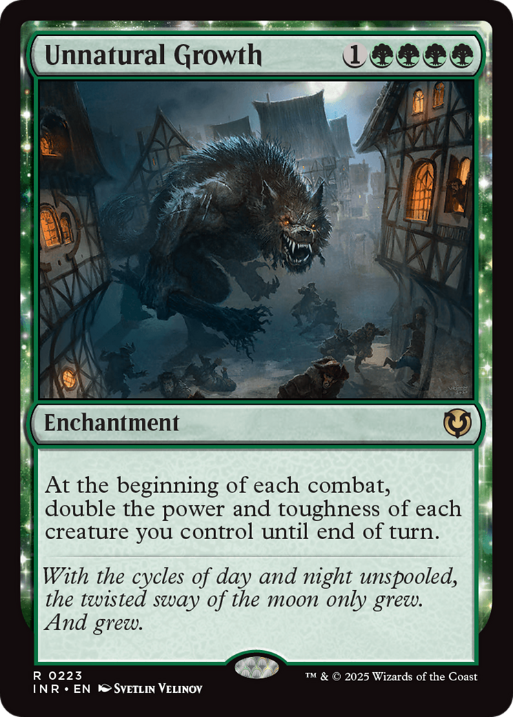 Unnatural Growth [Innistrad Remastered] | Good Games Cannington