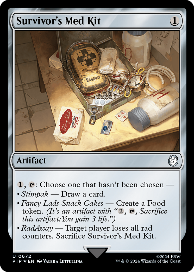Survivor's Med Kit (Surge Foil) [Fallout] | Good Games Cannington