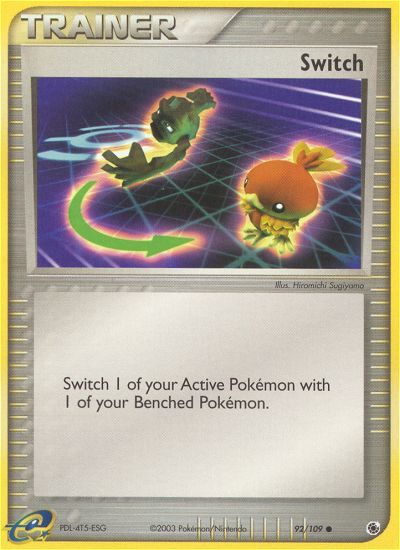 Switch (92/109) [EX: Ruby & Sapphire] | Good Games Cannington