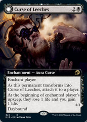 Curse of Leeches // Leeching Lurker (Extended Art) [Innistrad: Midnight Hunt] | Good Games Cannington