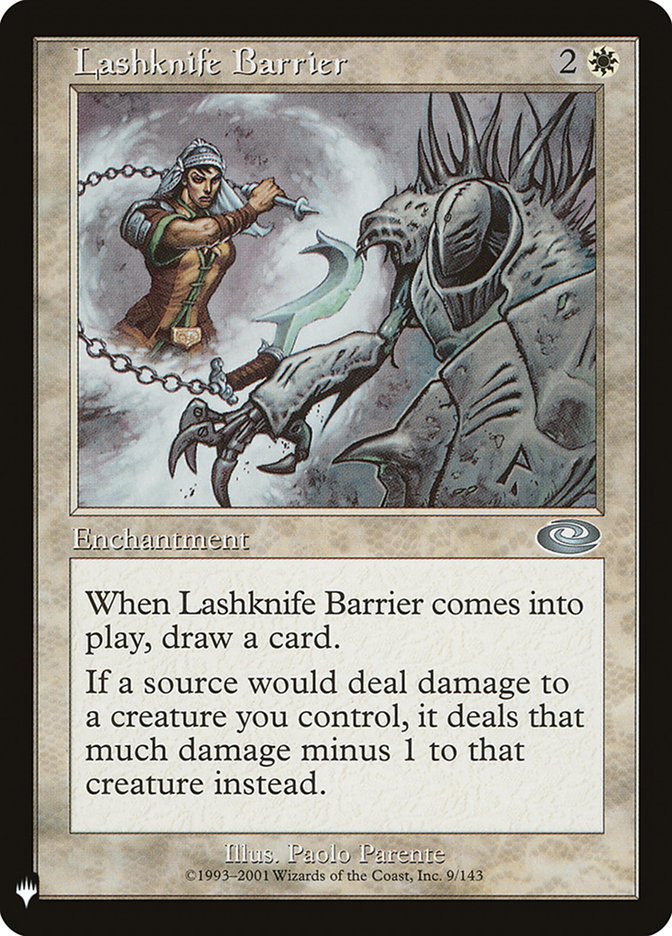 Lashknife Barrier [Mystery Booster] | Good Games Cannington