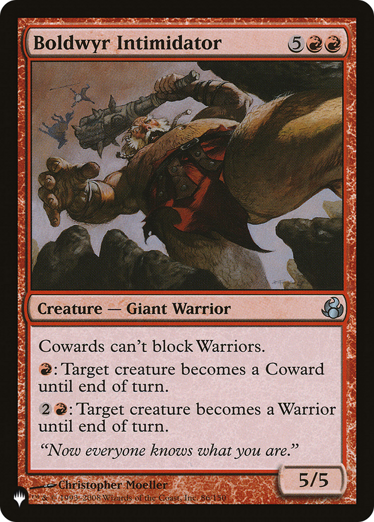 Boldwyr Intimidator [The List] | Good Games Cannington