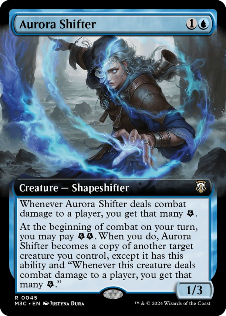 Aurora Shifter (Extended Art) [Modern Horizons 3 Commander] | Good Games Cannington