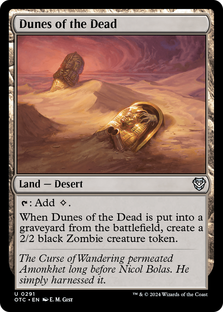 Dunes of the Dead [Outlaws of Thunder Junction Commander] | Good Games Cannington