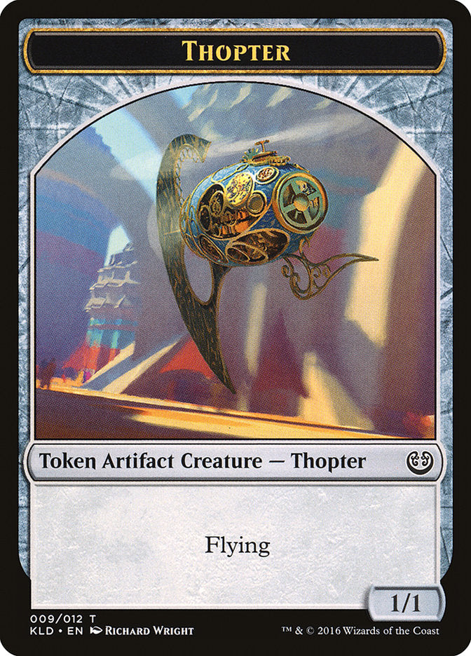 Thopter Token (009/012) [Kaladesh Tokens] | Good Games Cannington