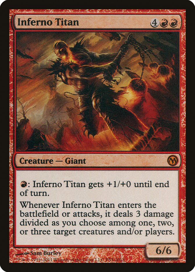 Inferno Titan (Duels of the Planeswalkers Promos) [Duels of the Planeswalkers Promos 2011] | Good Games Cannington