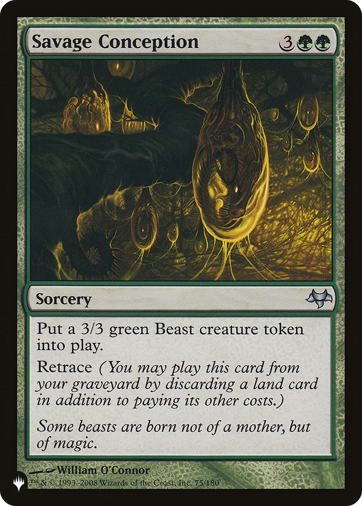 Savage Conception [The List] | Good Games Cannington