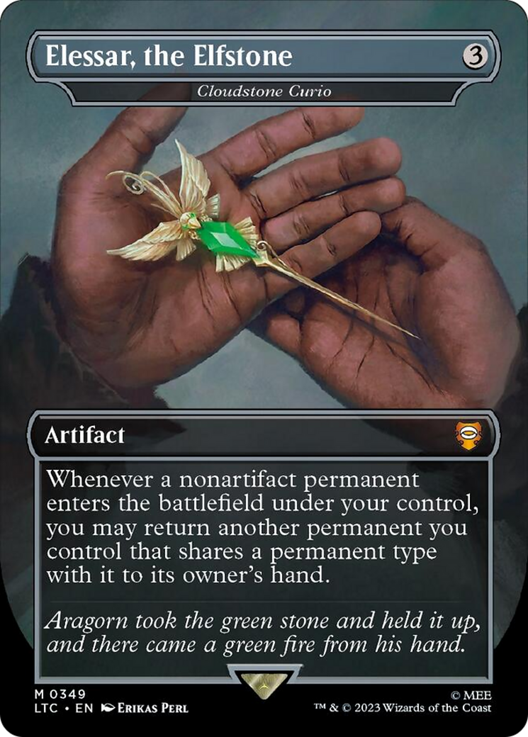 Cloudstone Curio - Elessar, the Elfstone [The Lord of the Rings: Tales of Middle-Earth Commander] | Good Games Cannington