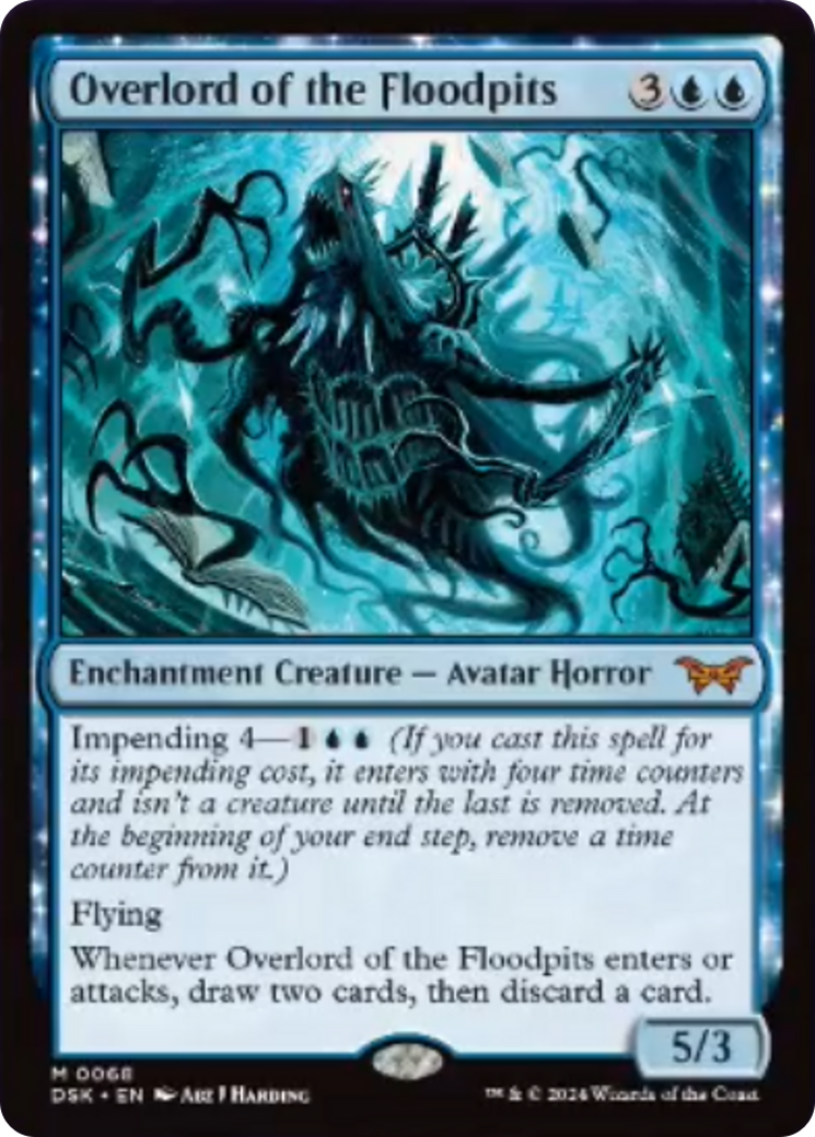 Overlord of the Floodpits [Duskmourn: House of Horror] | Good Games Cannington