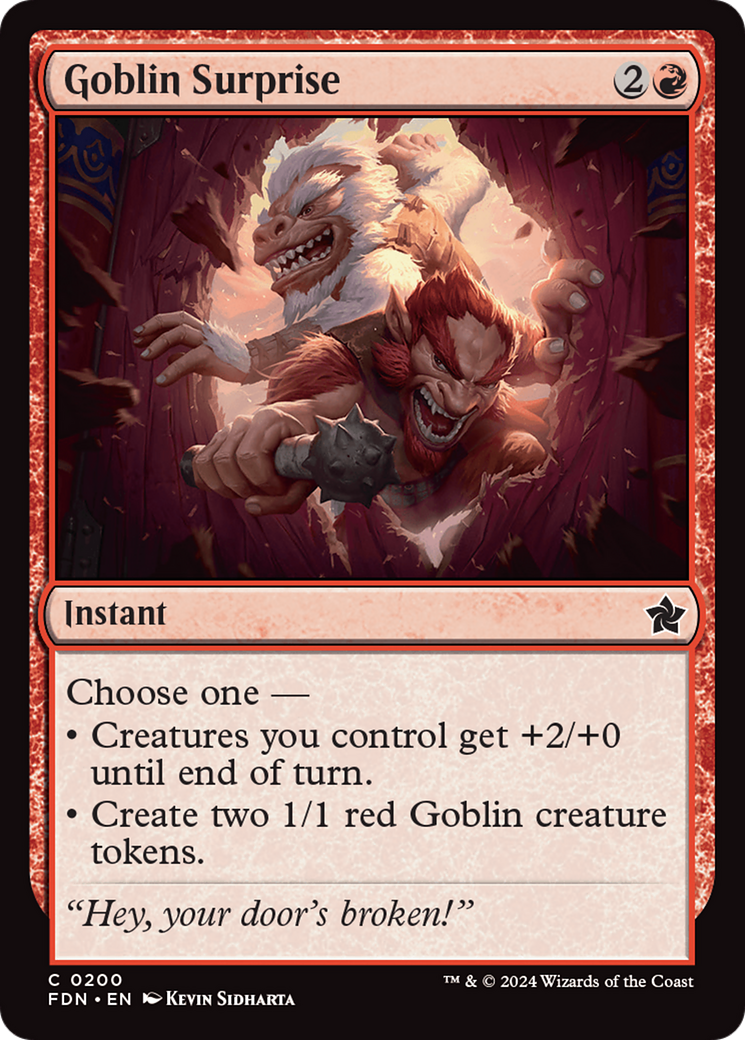 Goblin Surprise [Foundations] | Good Games Cannington