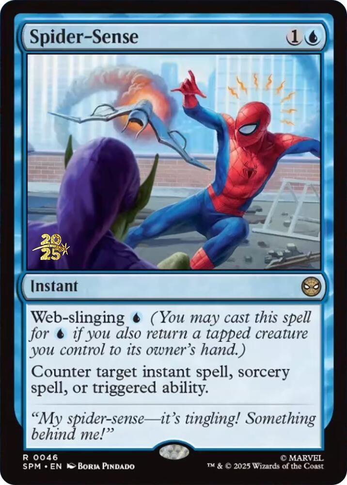 Spider Sense 46s/73 (Prerelease Cards)  - Foil | Good Games Cannington