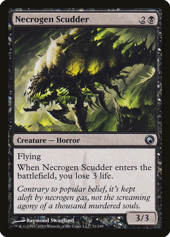 Necrogen Scudder 71 (Scars of Mirrodin)  - Foil | Good Games Cannington