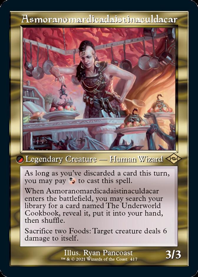 Asmoranomardicadaistinaculdacar (Retro Foil Etched) [Modern Horizons 2] | Good Games Cannington