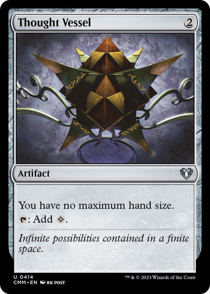 Thought Vessel 414/451 (Commander Masters)  - Foil | Good Games Cannington