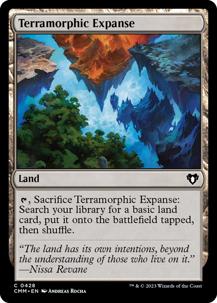 Terramorphic Expanse [Commander Masters] | Good Games Cannington