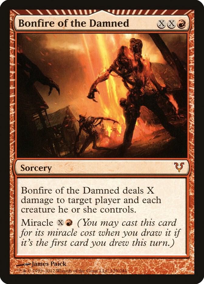 Bonfire of the Damned 129 (Avacyn Restored)  | Good Games Cannington