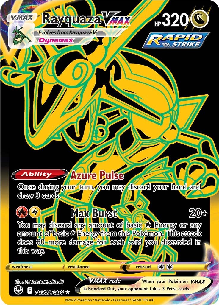 Rayquaza VMAX (TG29/TG30) [Sword & Shield: Silver Tempest] | Good Games Cannington