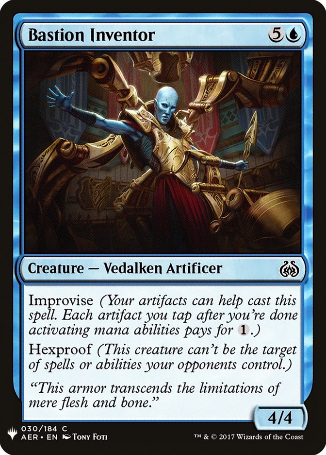 Bastion Inventor [Mystery Booster] | Good Games Cannington