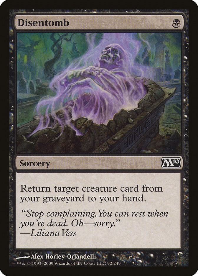 Disentomb 92 (Magic 2010 (M10))  | Good Games Cannington