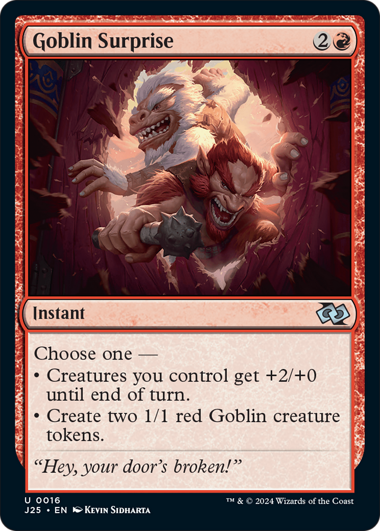 Goblin Surprise [Foundations Jumpstart] | Good Games Cannington