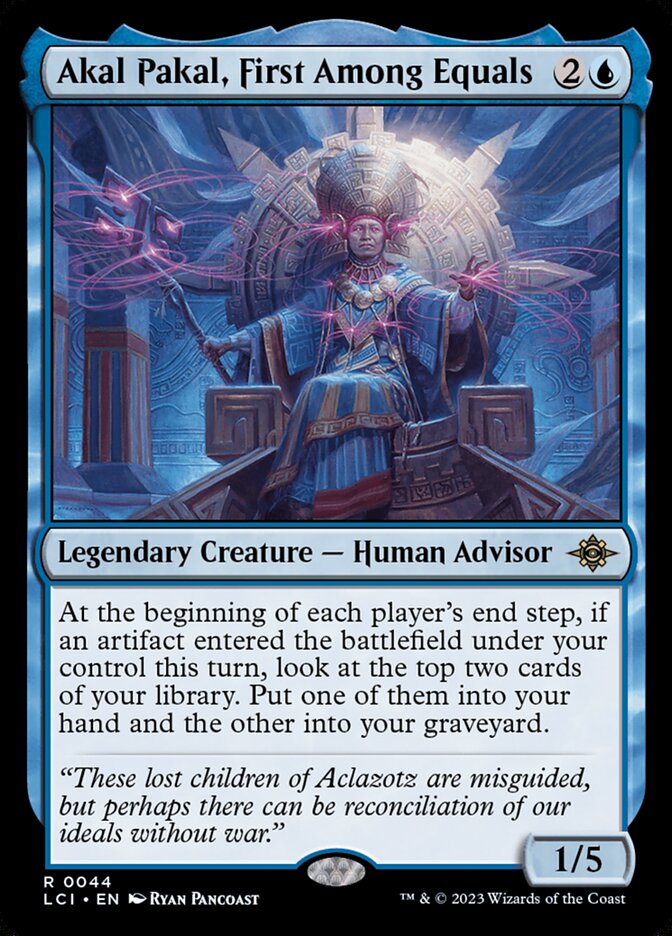 Akal Pakal, First Among Equals 44/291 (The Lost Caverns of Ixalan)  - Foil | Good Games Cannington