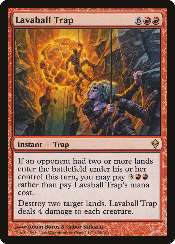 Lavaball Trap 135/249 (Zendikar)  | Good Games Cannington