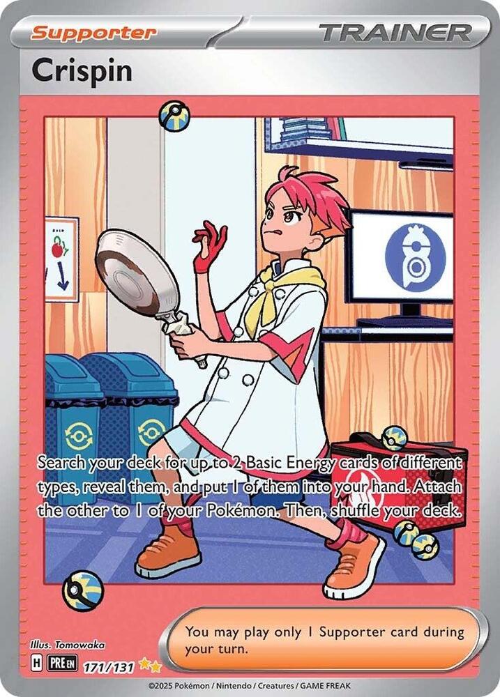 Crispin (171/131) [Scarlet & Violet: Prismatic Evolutions] | Good Games Cannington