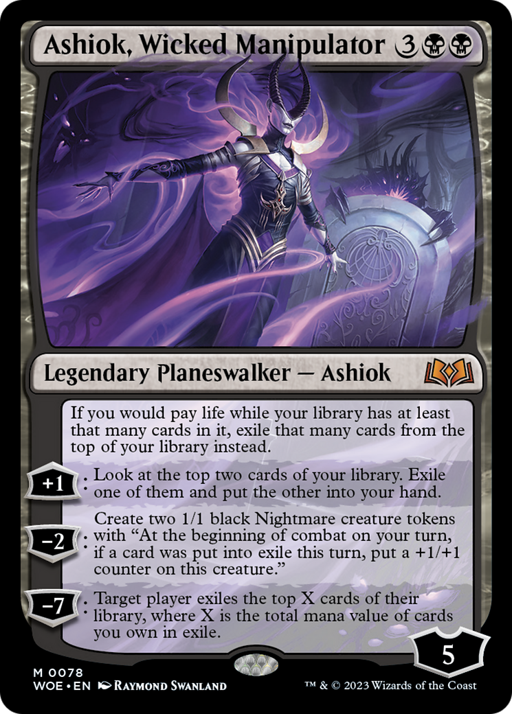 Ashiok, Wicked Manipulator [Wilds of Eldraine] | Good Games Cannington