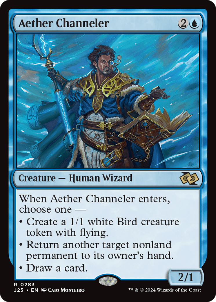 Aether Channeler [Foundations Jumpstart] | Good Games Cannington