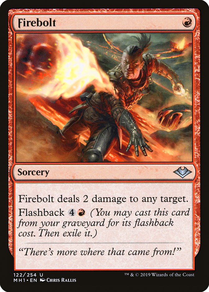 Firebolt [Modern Horizons] | Good Games Cannington