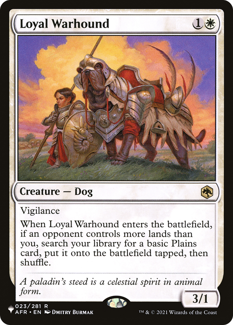 Loyal Warhound [The List] | Good Games Cannington