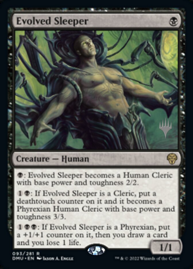 Evolved Sleeper (Promo Pack) [Dominaria United Promos] | Good Games Cannington