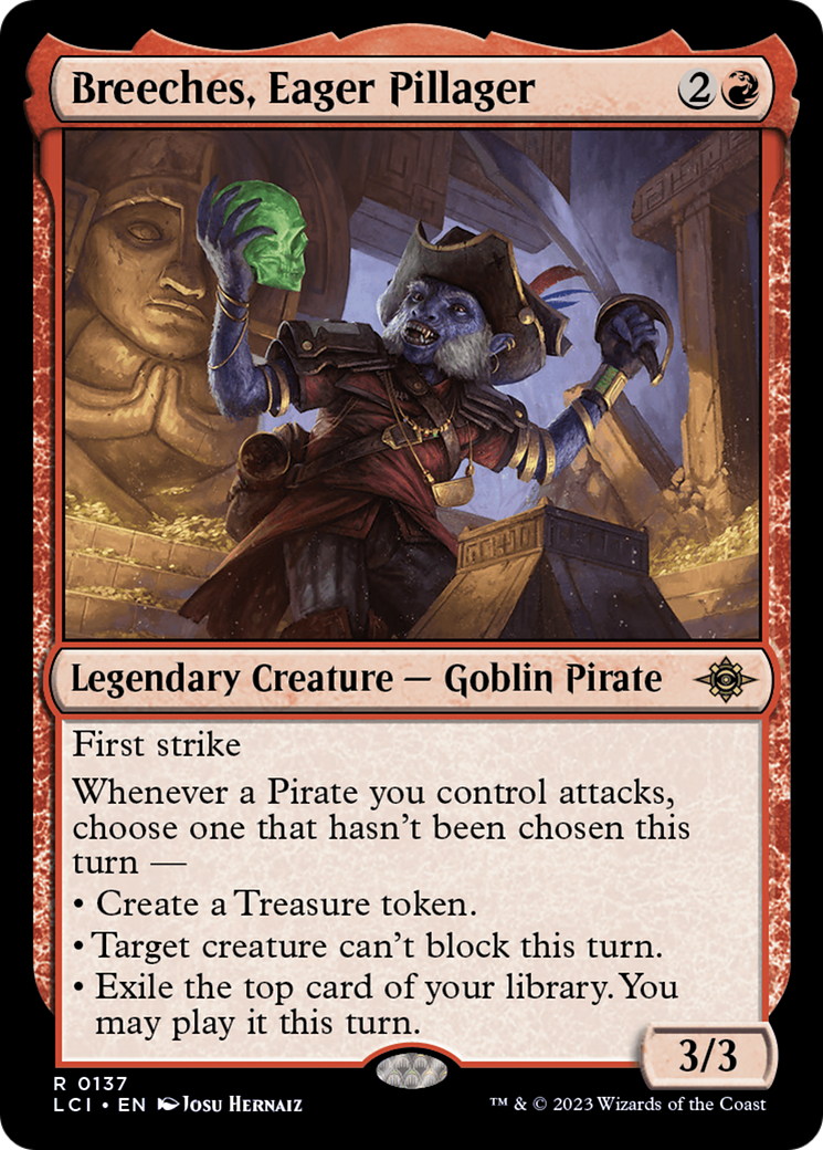 Breeches, Eager Pillager [The Lost Caverns of Ixalan] | Good Games Cannington