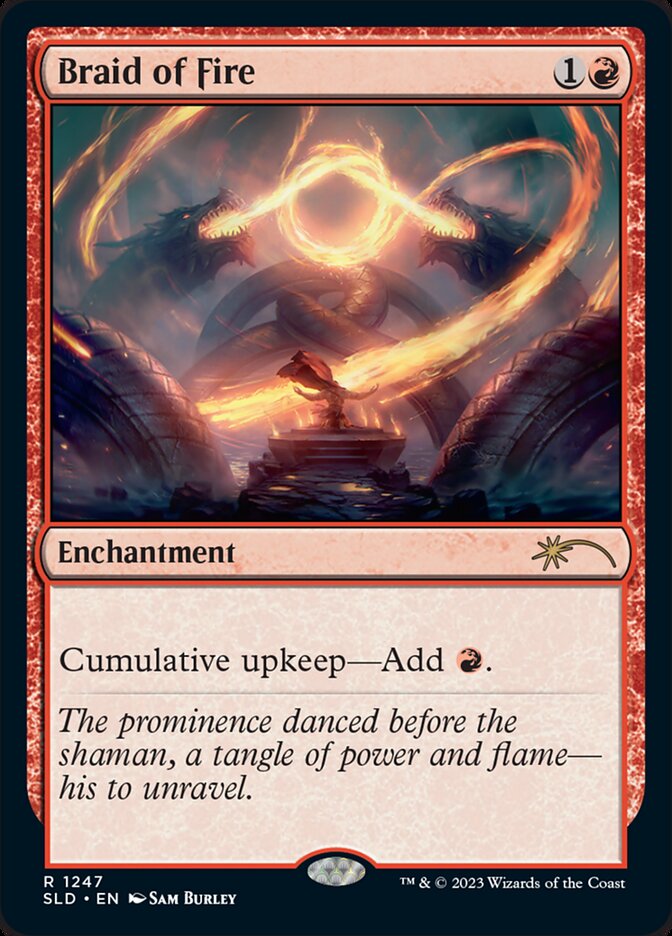 Braid of Fire [Secret Lair Drop Series] | Good Games Cannington