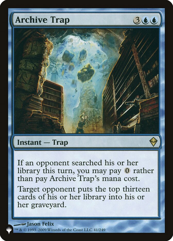 Archive Trap [The List] | Good Games Cannington