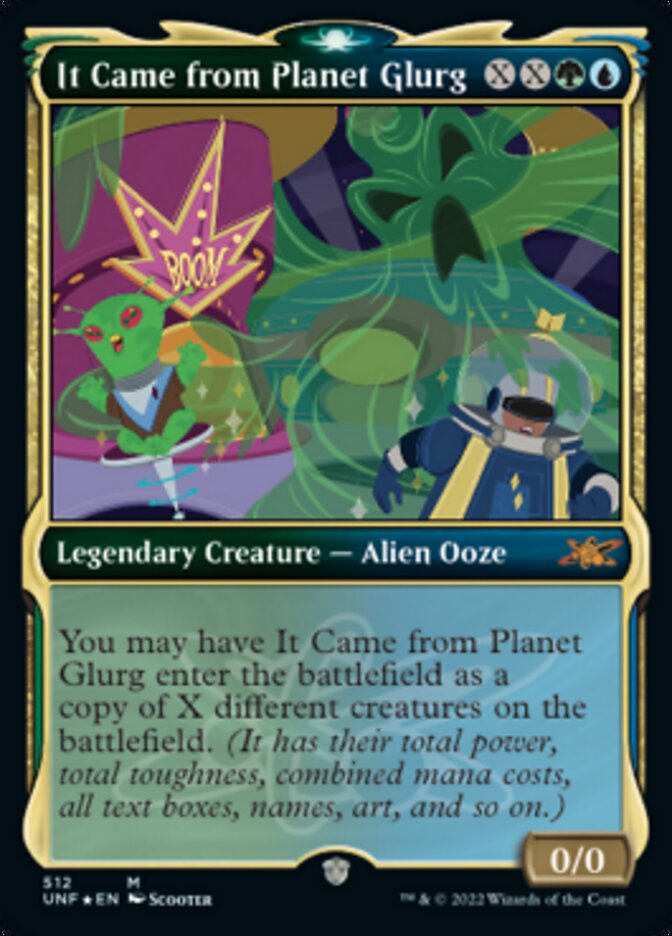 It Came from Planet Glurg (Showcase) (Galaxy Foil) [Unfinity] | Good Games Cannington