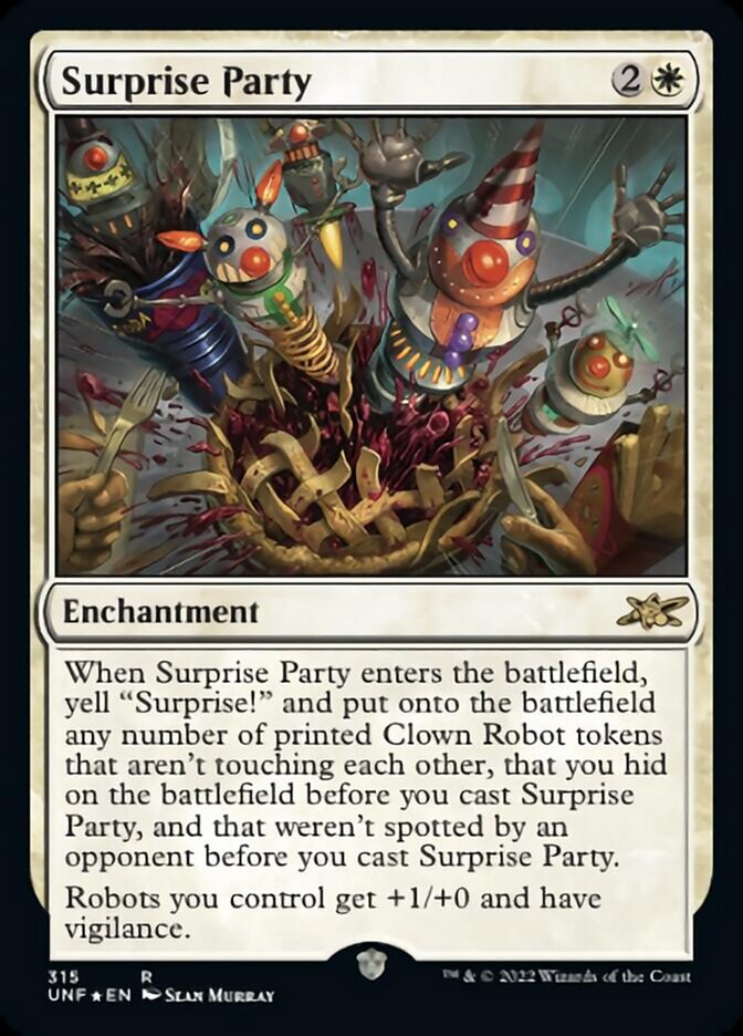 Surprise Party (Galaxy Foil) [Unfinity] | Good Games Cannington
