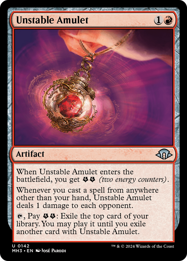 Unstable Amulet [Modern Horizons 3] | Good Games Cannington