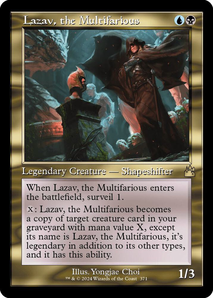 Lazav, the Multifarious 371 (Ravnica Remastered)  - Retro | Good Games Cannington