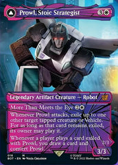 Prowl, Stoic Strategist // Prowl, Pursuit Vehicle (Shattered Glass) [Transformers] | Good Games Cannington
